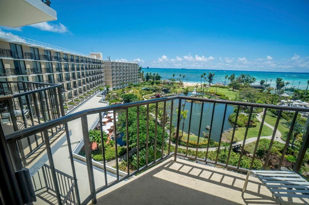 Hyatt balcony